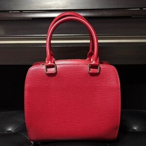 Louis Vuitton Vibrant Red Satchel
